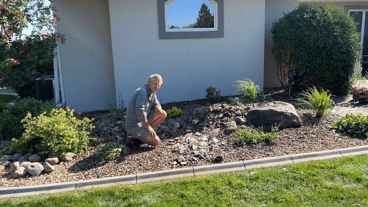 front yard landscaping ideas: how to add a rock garden