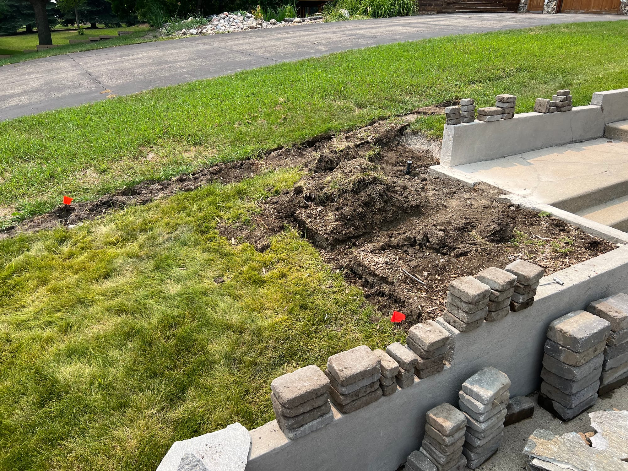 Converting A Grass Area Into A Gardener's Playground