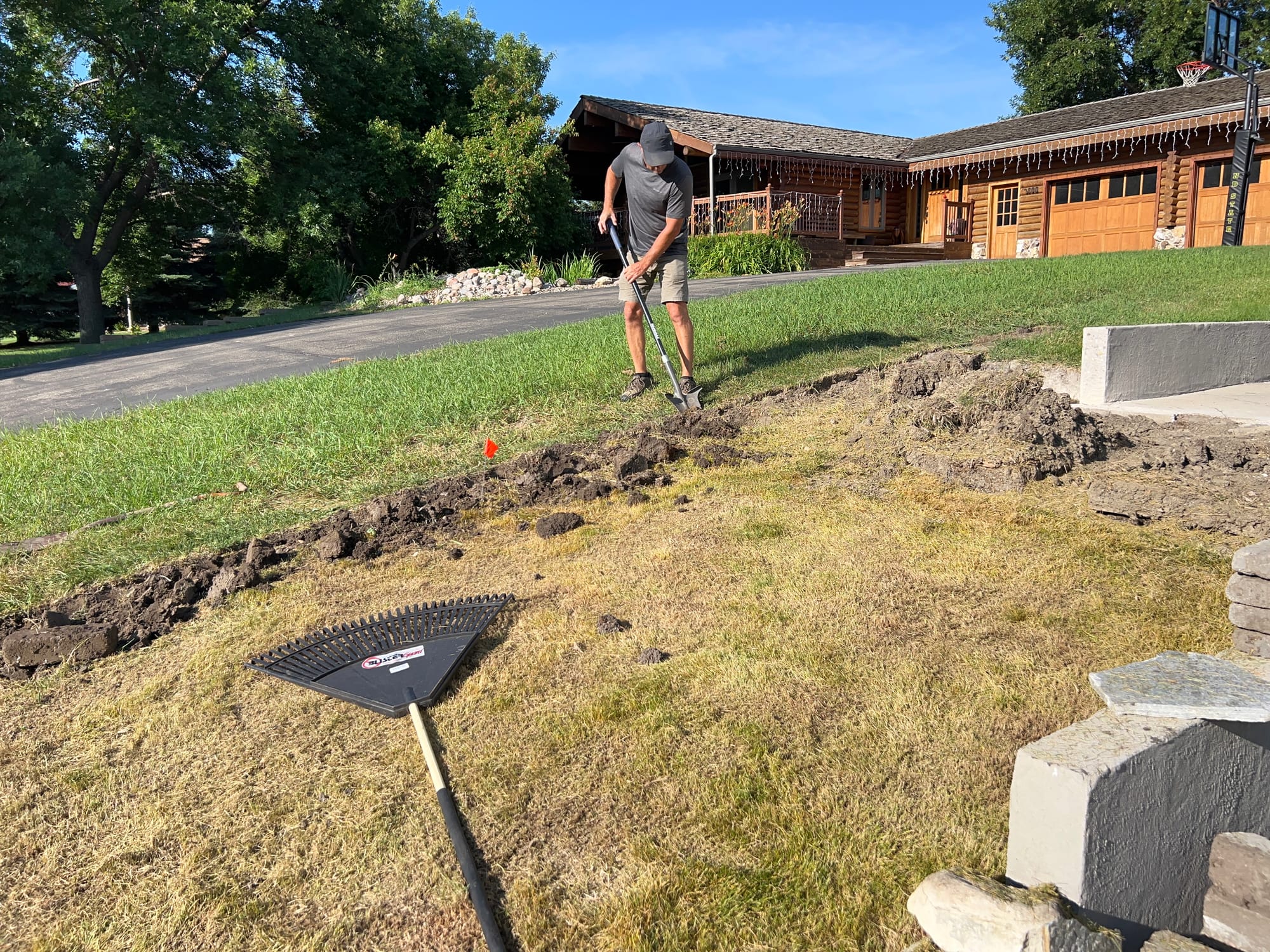 Converting A Grass Area Into A Gardener's Playground