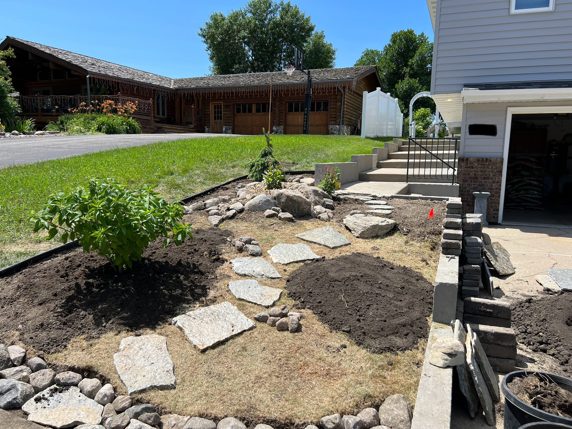 Converting A Grass Area Into A Gardener's Playground