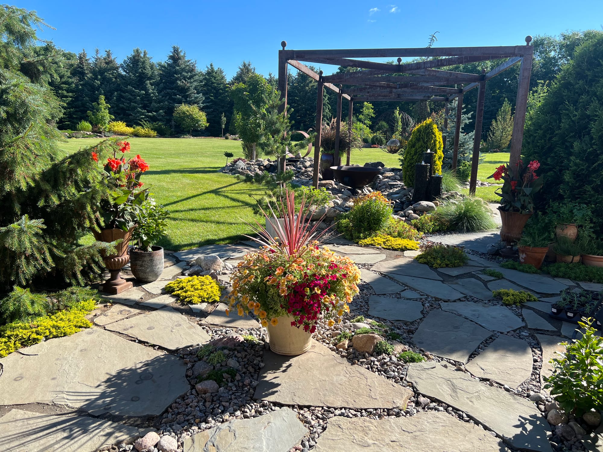 Flowering Annuals In The Landscape