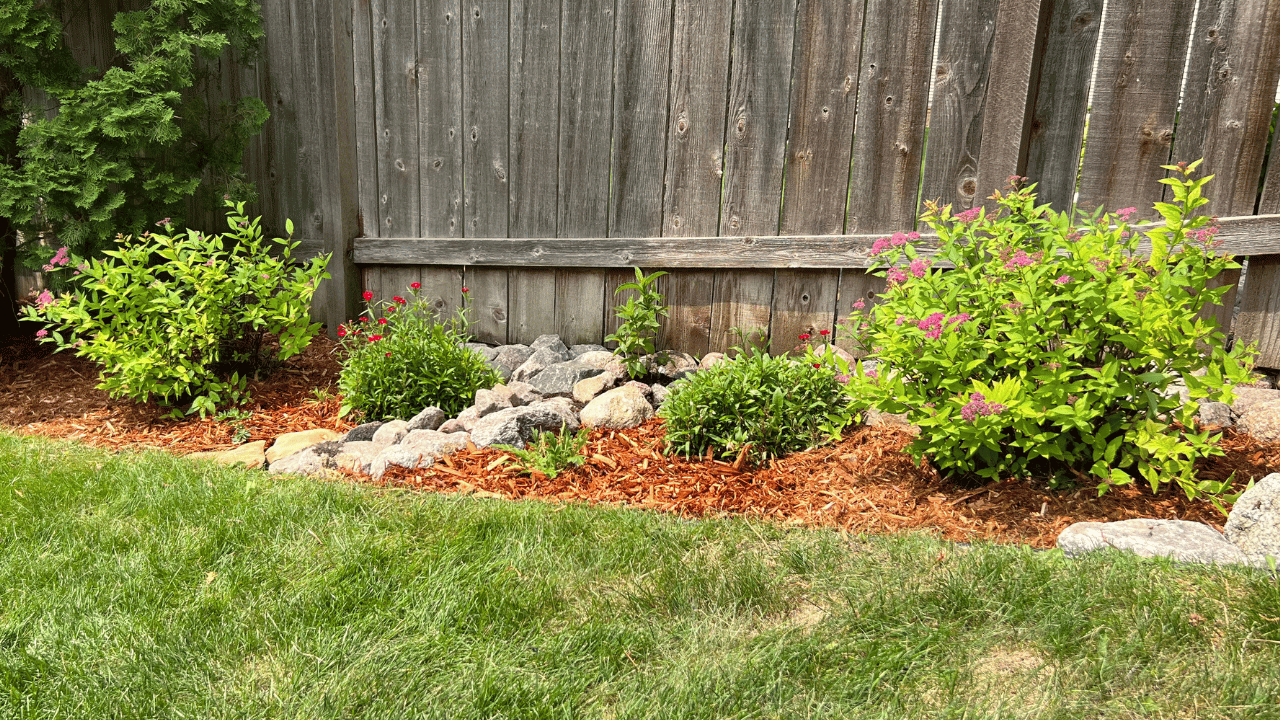 Refresh Your Landscape Beds with Rock, New Plants and Fresh Mulch